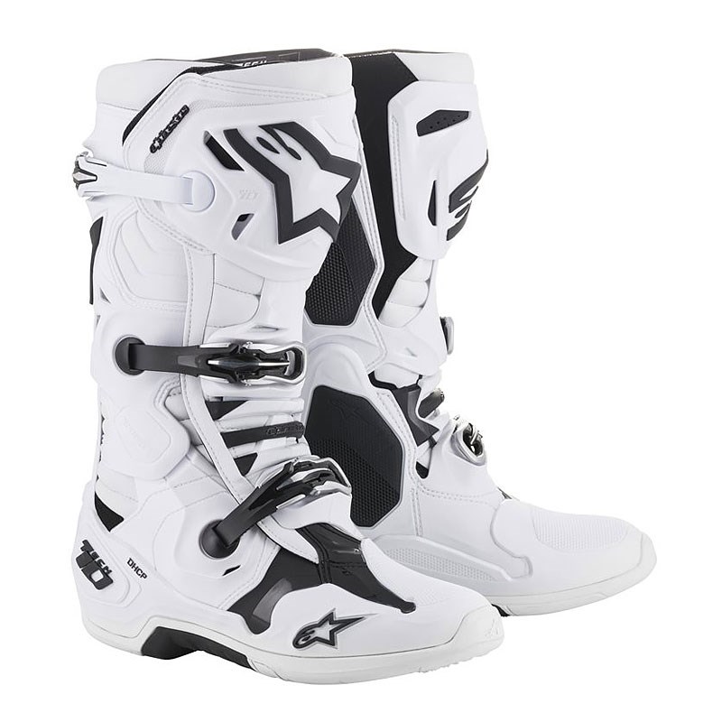 Stivali cross Alpinestars TECH 10 Bianco