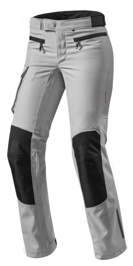 Pantaloni impermeabili Rev'it Stratum GTX Nero Grigio Accorciato