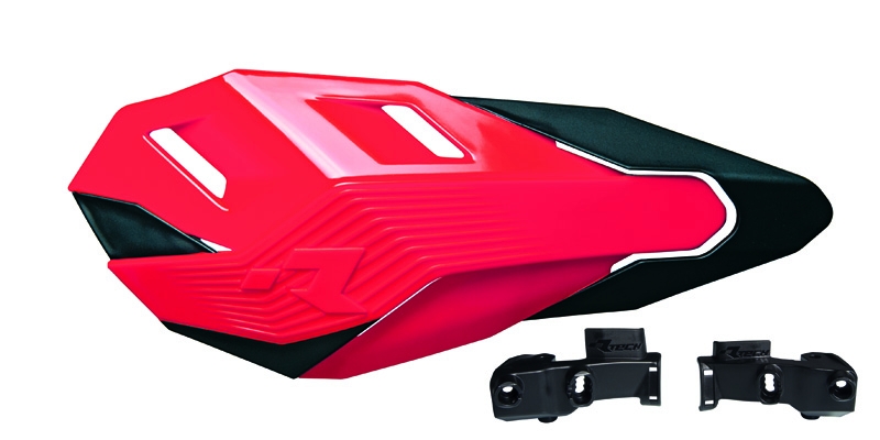 PARAMANI HP3 CON KIT MONTAGGIO NISSIN -NERO ROSSO CRF HONDA