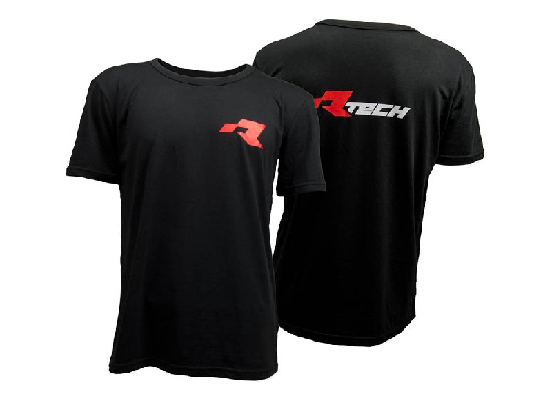 T-SHIRT IN COTONE RTECH - TAGLIA S NERO